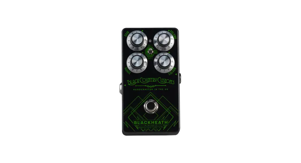 Black Country Customs Blackheath Bass Distortion Pedal User Manual