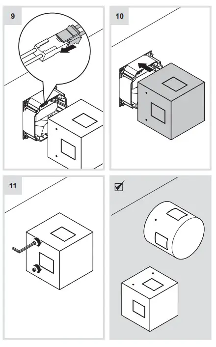 Artemide Effetto Round Outdoor LED Wall Light (8)
