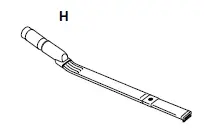 H. Under-Appliance Wand