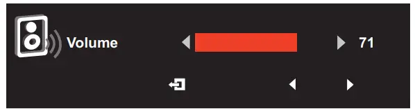 Acer Predator XB271HUA LCD Monitor - volume