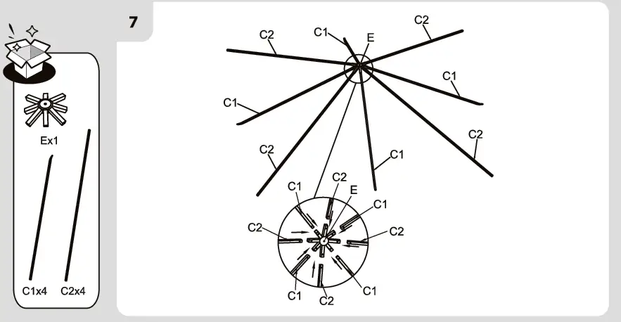 NATERIAL YSIS Steel and Aluminum Gazebo with Tortora Polyester Cloth 9