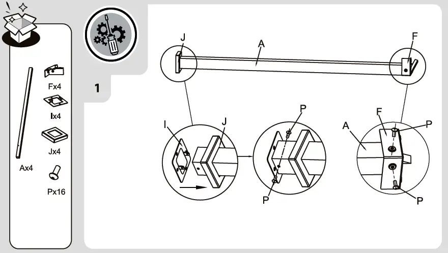 NATERIAL YSIS Steel and Aluminum Gazebo with Tortora Polyester Cloth 4