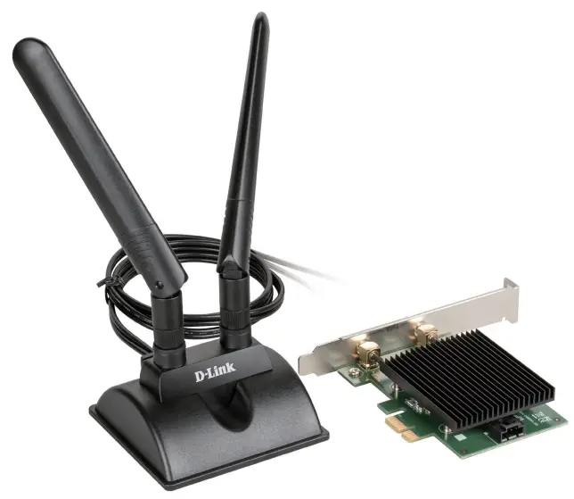 D-Link AX3000 Wi-Fi 6 PCIe Adapter with Bluetooth 5.1