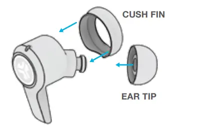 JLAB 12497196 Jbuds Air Exes Earbuds - fig16