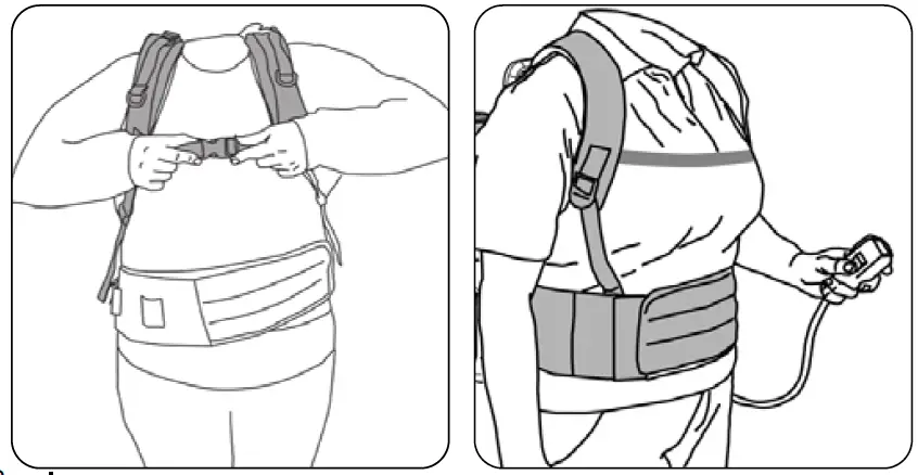 Numatic RSV150 Nace Backpack Vacuum Cleaner Using the machine 2