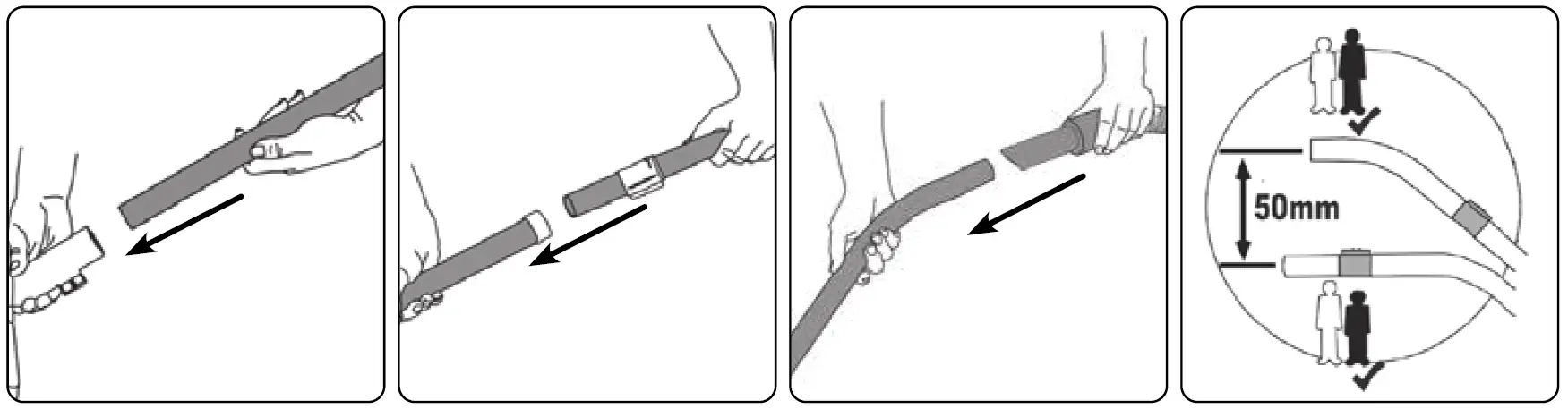 Numatic RSV150 Nace Backpack Vacuum Cleaner assembly