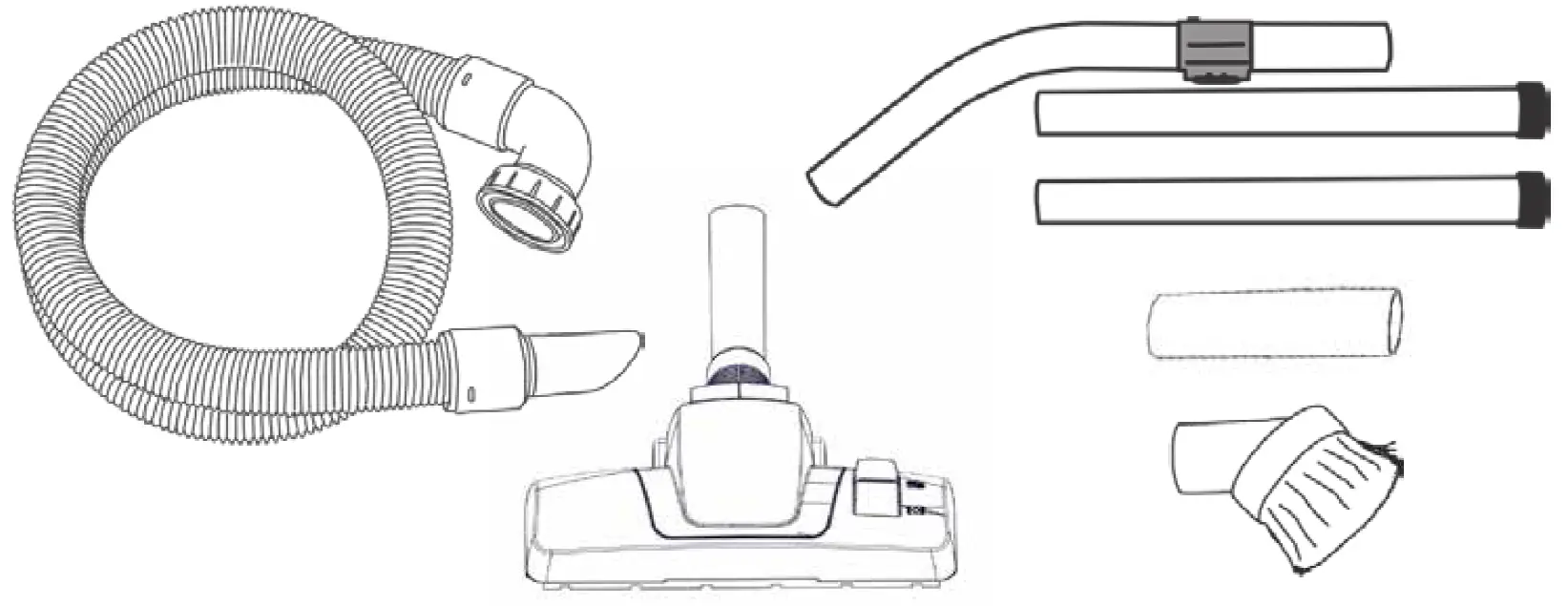 Numatic RSV150 Nace Backpack Vacuum Cleaner standard kit