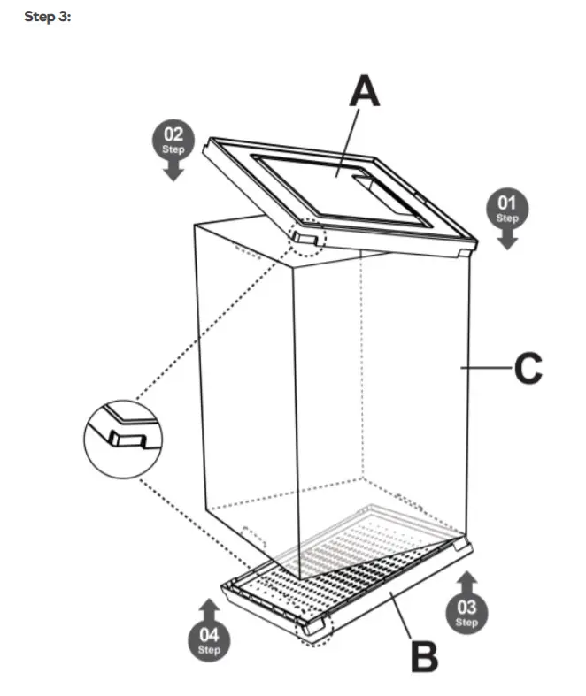 kogan OVSHBX12HCA Click Shoe Box-Step 3