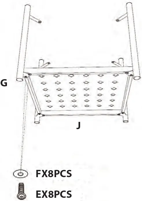 serenelife SLCARFP54 Outdoor Wood Fire Pit ASSEMBLY INSTRUCTIONS