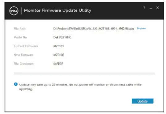 Dell P2419HC Monitor Simplified Service - UPDETE