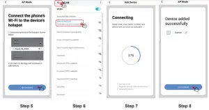 Entering the Ap mode