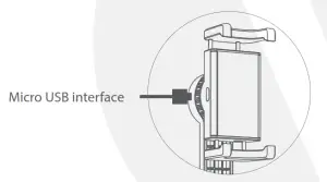 VALORE Wireless Selfie Tripod with Stabiliser AC131 - Charging