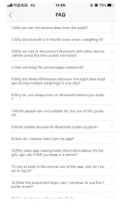DIGOO DG CF516 Smart Body Fat Scale - Other questions