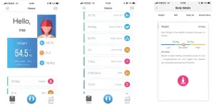 DIGOO DG CF516 Smart Body Fat Scale - View measurement dart