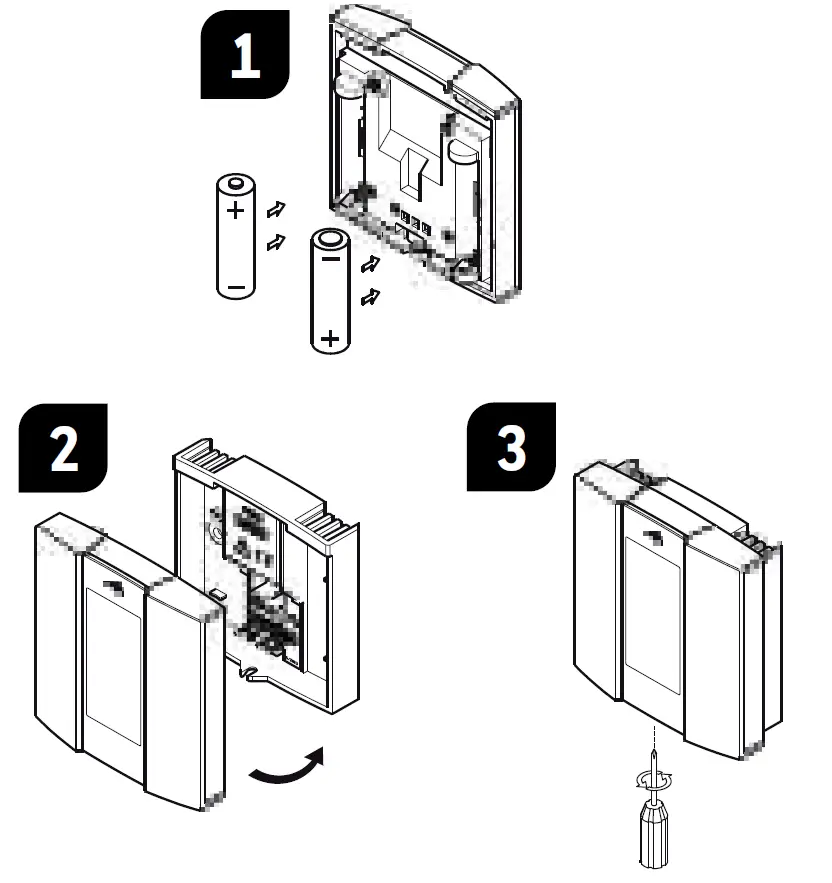 Installing the Batteries