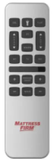 Remote control button silicone diagram