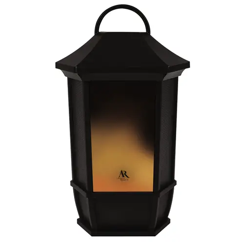 Acoustic Research AWSF7R Rechargeable Wireless Speaker with LED Flickering Flame Light-feature
