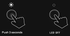 ANNNWZZD Rechargeable Audio Wireless Transmitter -Power off