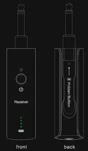 ANNNWZZD Rechargeable Audio Wireless Transmitter - installation 1