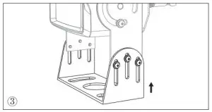 Shenzhen Auto Vox Technology W10 Digital Wireless Backup Camera - extend the camera bracket