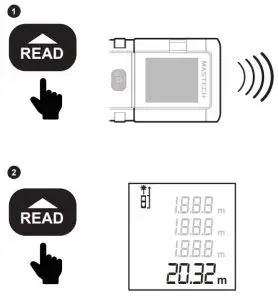 MASTECH MS6408 Distance Meter - FIG 1