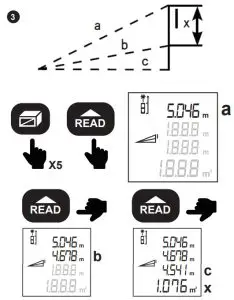 MASTECH MS6408 Distance Meter - FIG 8