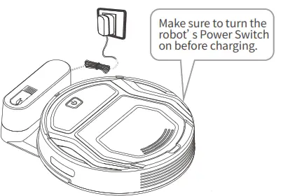 lefant Robot Vacuum Cleaner M201 - Charge Robo