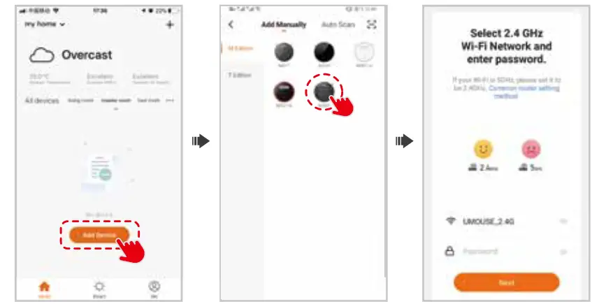 lefant Robot Vacuum Cleaner M201 - Operating