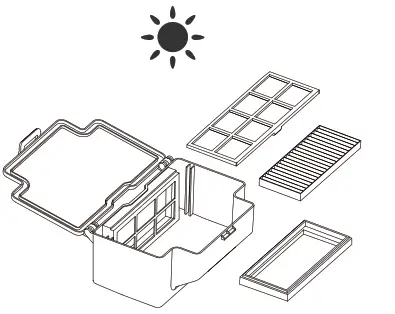 lefant Robot Vacuum Cleaner M201 - filter 2