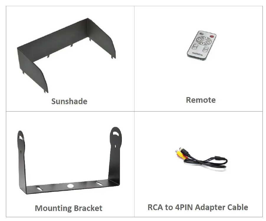 ELINZ W7QUAD Waterproof Monitor Fig5