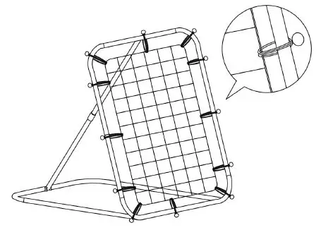 virtufit VF06042 Rebounder Pro 84x84 cm fig-2