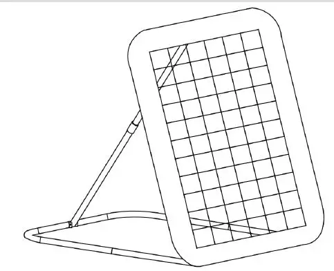 virtufit VF06042 Rebounder Pro 84x84 cm