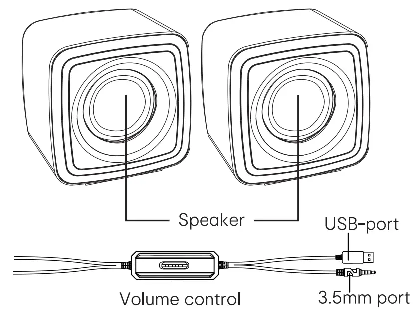 Kmart 43107230 Gaming Speaker - fig