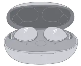 1MORE EH601 ComfoBuds Z TWS Earbuds - Charging