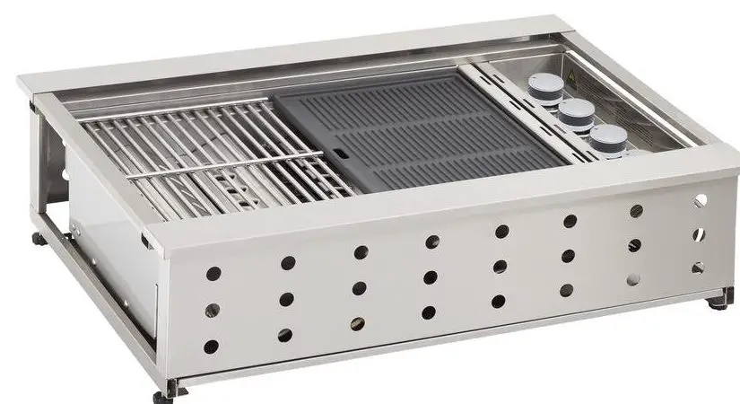 Gasmate BQ1096 Galaxy 4 Burner Sono Drop in BBQ IMAGE