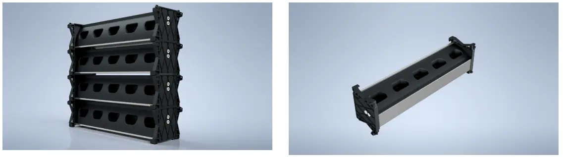 WatchGas QGM 5 Way Stackable Charging Cradle - port