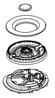 MONOGRAM ZGU366NPSS 36 Inch Professional Gas Rangetop with 6 Burners - Multi-Ring Burner