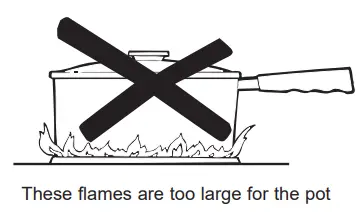 MONOGRAM ZGU366NPSS 36 Inch Professional Gas Rangetop with 6 Burners - These flames