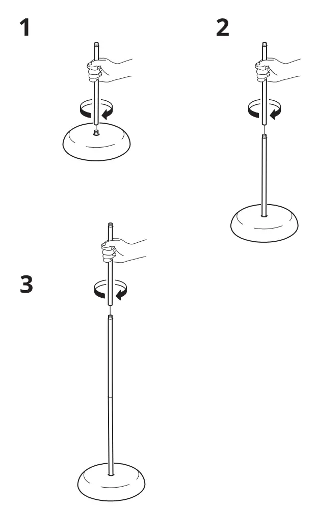 IKEA 30486397 TÅGARP Floor Lamp - fig 1