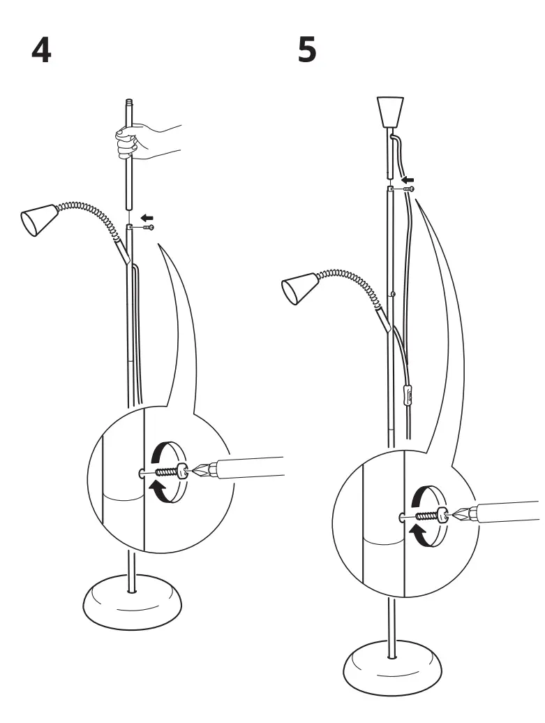 IKEA 30486397 TÅGARP Floor Lamp - fig 2
