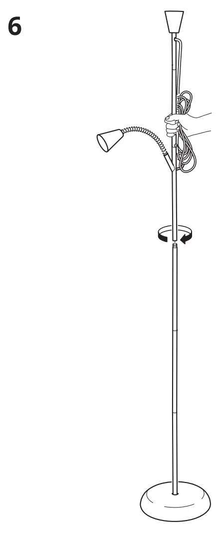 IKEA 30486397 TÅGARP Floor Lamp - fig 3