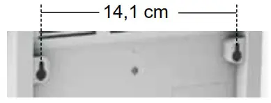 HUMANTECHNIK LA90 Portable Induction Loop - Wall mounting