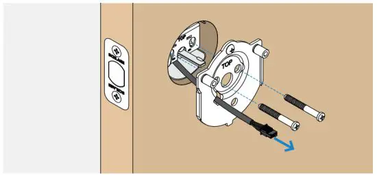 SCHLAGE Encode Smart WiFi Deadbolt - Backplate