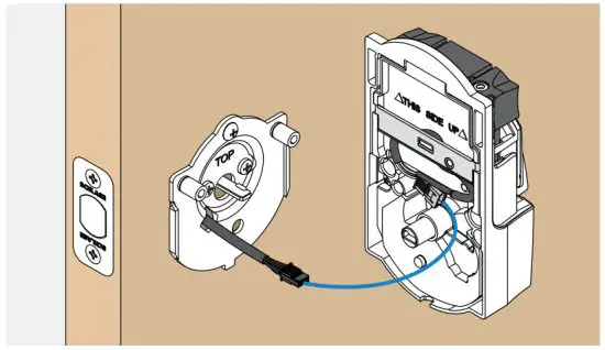 SCHLAGE Encode Smart WiFi Deadbolt - Connect Cable