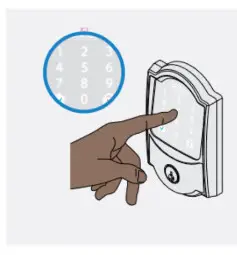 SCHLAGE Encode Smart WiFi Deadbolt - Unlock