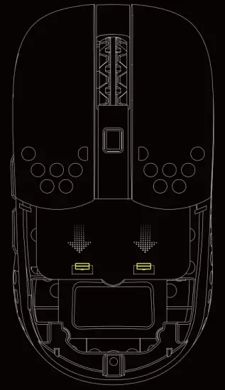 Xtrfy MZ1 Wireless Ultra-Light Gaming Mouse - fig 1