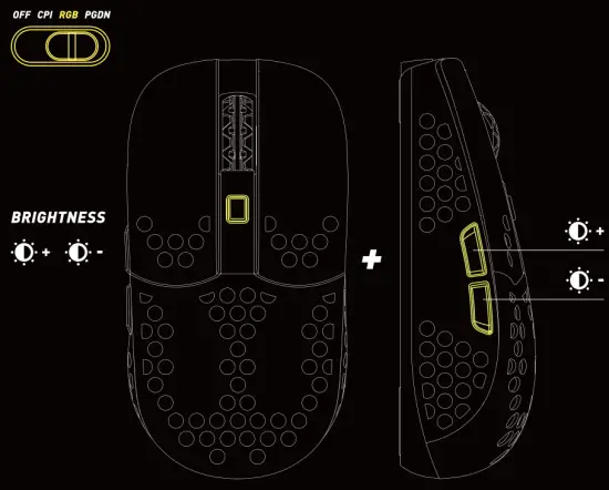 Xtrfy MZ1 Wireless Ultra-Light Gaming Mouse - fig 13