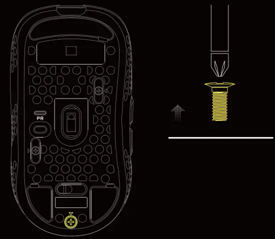 Xtrfy MZ1 Wireless Ultra-Light Gaming Mouse - fig 3