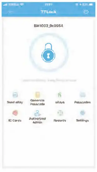 Zhejiang Xinnian Technology S1 Smart Lock - app1