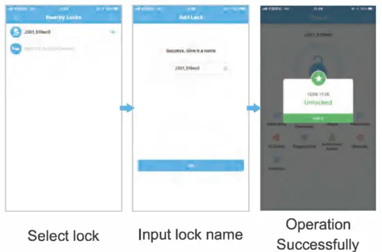 Zhejiang Xinnian Technology S1 Smart Lock - app5